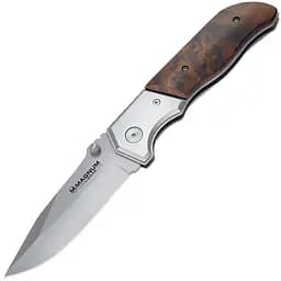 Нож складной Boker Magnum Forest Ranger, деревянная накладка Коричневый