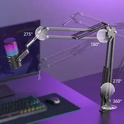 Мікрофон Maono DM30 RGB Black [119500] - мініатюра 6