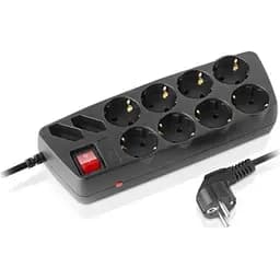 Мережевий фільтр живлення REAL-EL REAL-EL RS-10 Protect, 5m, black (EL122300040) - мініатюра 5