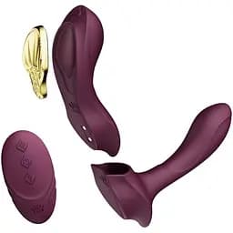 Смарт-вибратор в трусики Zalo - AYA Velvet Purple