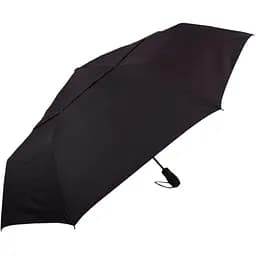 Мужской складной зонтик полный автомат Fulton черный