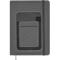 Щоденник недатований Buromax Combi A5 штучна шкіра/поролон 336 сторінок сірий (BM.20500-09)