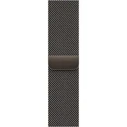Смарт-годинник Apple Watch Series 7 GPS + Cellular 41mm Graphite Stainless Steel with Graphite Milanese Loop [MKHK3] [62621] - мініатюра 3