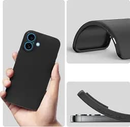Силіконовий чохол BeCover для Apple iPhone 16 Black (712274) - мініатюра 5