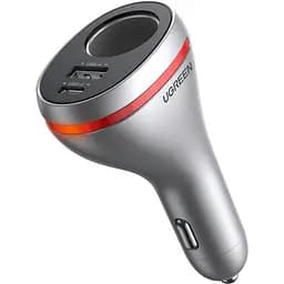 Автомобільний зарядний пристрій Ugreen CD213 42.5W Car Charger Alu Case Dark Blue (60980)