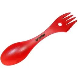 Ложка-виделка Tramp пластикова Червоний (1042-TRC-069-red)