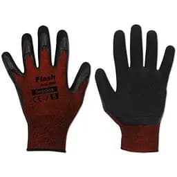 Рукавички захисні Bradas FLASH GRIP RED латекс розмір 8 RWFGRD8