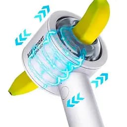 Автоматичний мастурбатор на присосці TROUVAILLE Білий K000906