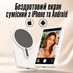 Селфі монітор для селфі для iOS та Android на магниті на задню панель - мініатюра 3