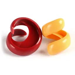 Набір ручних ножів із харчового пластику для нарізки сосисок - 2 шт., A-plus 83597