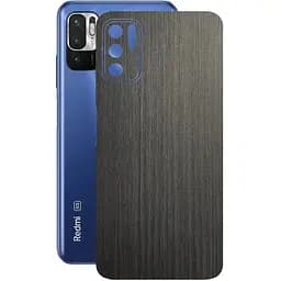 Захисна плівка StatusSKIN для Xiaomi Redmi Note 10T 5G 2021 Корпус Вініл Дерево сріблясто-чорне
