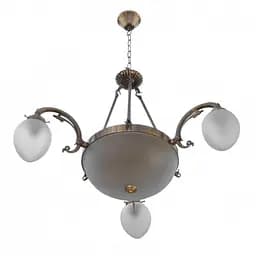 Люстра підвісна Brille класична E14 60W BZ (BKL-432S/5)