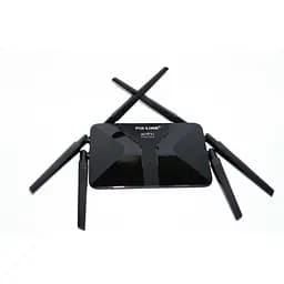 Маршрутизатор WI-FI роутер Pix-Link LV-WR50Q високошвидкісний 6 антен Black (17965) - мініатюра 2