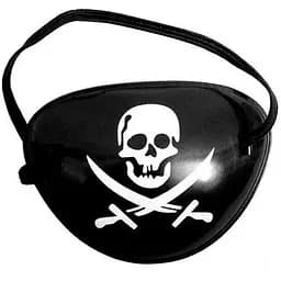 Повязка на глаз Пират с саблями