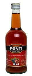 Уксус Ponti из красного вина, 6%, 500 мл (391342)