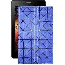 Чохол StatusCASE з екошкіри для планшету Fly Flylife Connect 10.1 3G 2 Синій ромб