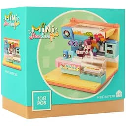 Детский конструктор Магазин Bambi M38-B0792 с фигуркой Напитки