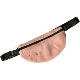 Сумка-бананка Hat-Dog для собак L-XL вельвет пудровая 409