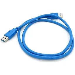 Дата кабель USB 3.0 AM/AM 1.5m blue Voltronic (YT-3.0AM+AM-1.5)