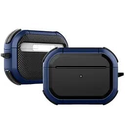 Футляр протиударний Black ed. для навушників Airpods Pro 2 / Pro Blue