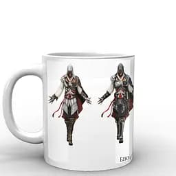 Кухоль GeekLand Assassins Creed головний герой AC.02.04 330 мл білий - мініатюра 2