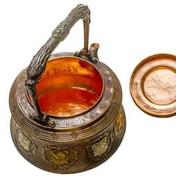 Чайник Newtea Вісім скарбів мідний 1.25 л - мініатюра 11