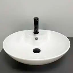 Умивальник VBI Carovilli S white накладний VBI-015507, Білий - мініатюра 3