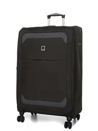 Валіза Гігант (XL) тканинна Airtex Worldline Tirana 608 на 4 колесах 75x46x28см 100л Сірий