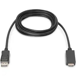 Digitus Кабель DisplayPort > HDMI (M/M), 2м, чорний - мініатюра 3
