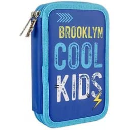 Пенал твердий Smart HP-01 Cool Kids 14х21х4 см синій (532812)