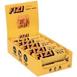 Набір протеїнових батончиків Fizi Кето Banana Peanut 10 шт.