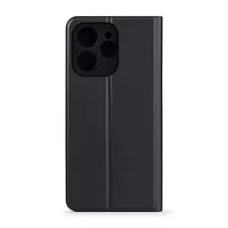 Чехол-книжка для TECNO Spark 40 4G, OneFold Case, черный, из экокожи (PU) и TPU, с магнитом, с подставкой и отделением для карт, трансформируется в подставку, противоударный, защита всего корпуса, ArmorStandart (ARM87265) - мініатюра 2