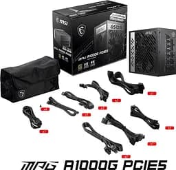 Блок живлення MSI MPG A1000G PCIE5 (MPG A1000G PCIE5) Б/в,U1 - мініатюра 5