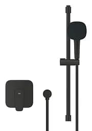 Душова система прихованого монтажу Grohe Cubeo з Tempesta 110 1053352430, Чорний матовий - мініатюра 2