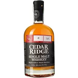 Віскі Cedar Ridge Single Malt 40% 0.7 л 