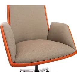 Офісне крісло GT Racer X-1916 FABRIC, жовто-помаранчеве (X-1916 FABRIC Orange/Flaxen) - мініатюра 6