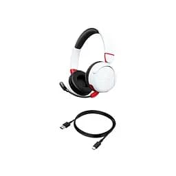 Гарнітура HyperX ігрова Cloud Mini mini-jack/BT 1.2 м білий-червоний (7G8F2AA) - мініатюра 6