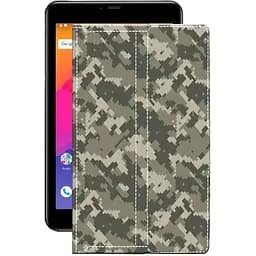 Чохол StatusCASE з екошкіри для планшету Prestigio Grace 5778 Хаки-зелений