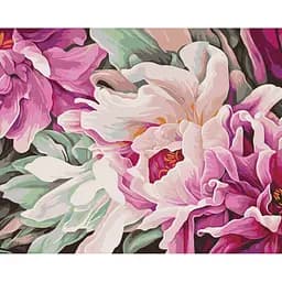 Картина за номерами на підрамнику Brushme У ритмі квітів Анастасія Альохіна