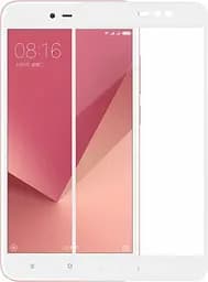 Захисне скло Tempered Glass 3D Full Glue Xiaomi Redmi Note 5A / Note 5A Prime white