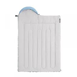 Спальник Naturehike L250 (NH21MSD07) +9°C - з капюшоном - правий - блакитний - мініатюра 3