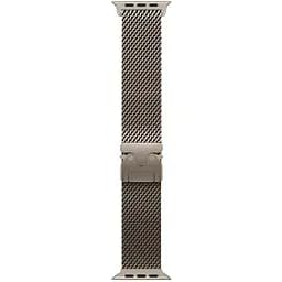 Ремінець Milanese Loop New Design для Apple Watch 38/40/41/42mm(ser.10) Titanium