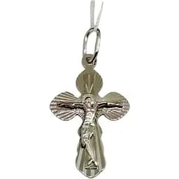 Золотой крестик Столичная Ювелирная Фабрика. Распятие Христа. 529703Б