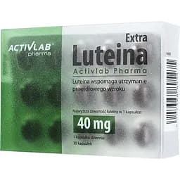 Натуральная добавка Activlab Lutein 40 mg 30 капсул