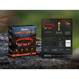 Ліхтар налобний Fenix HP12R-TB чорний - мініатюра 10