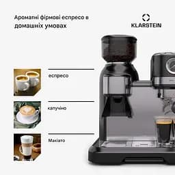 Кавоварка Klarstein Bella Café Espresso 1550 Вт (10046428) - мініатюра 7