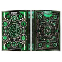 Карты игральные United States Playing Card Company Theory11 Avengers (green) (PC_T11AVEG)