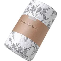 Покрывало стеганое Home Line Печворк соцветия 210x240 см белое (177321)