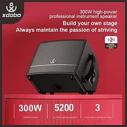 Портативна акустика Xdobo BMTL Artist 300W з пультом бездротова - мініатюра 7