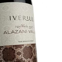 Вино Iveriuli Alazani Valley, 11%, 0,75 л - мініатюра 5